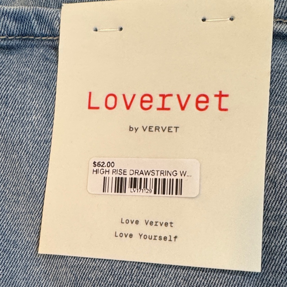 VERVET BY FLYING MONKEY Loverjet Light Blue Flare Jeans Sz 29 - Picture 2 of 13